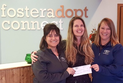foster adopt connect bank donation
